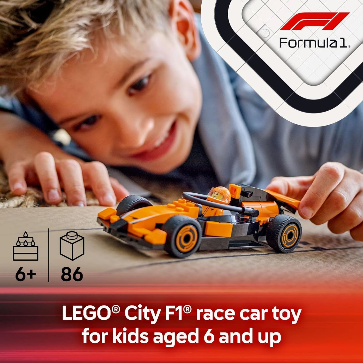 Lego 60442 - City F1 Driver with McLaren Race Car