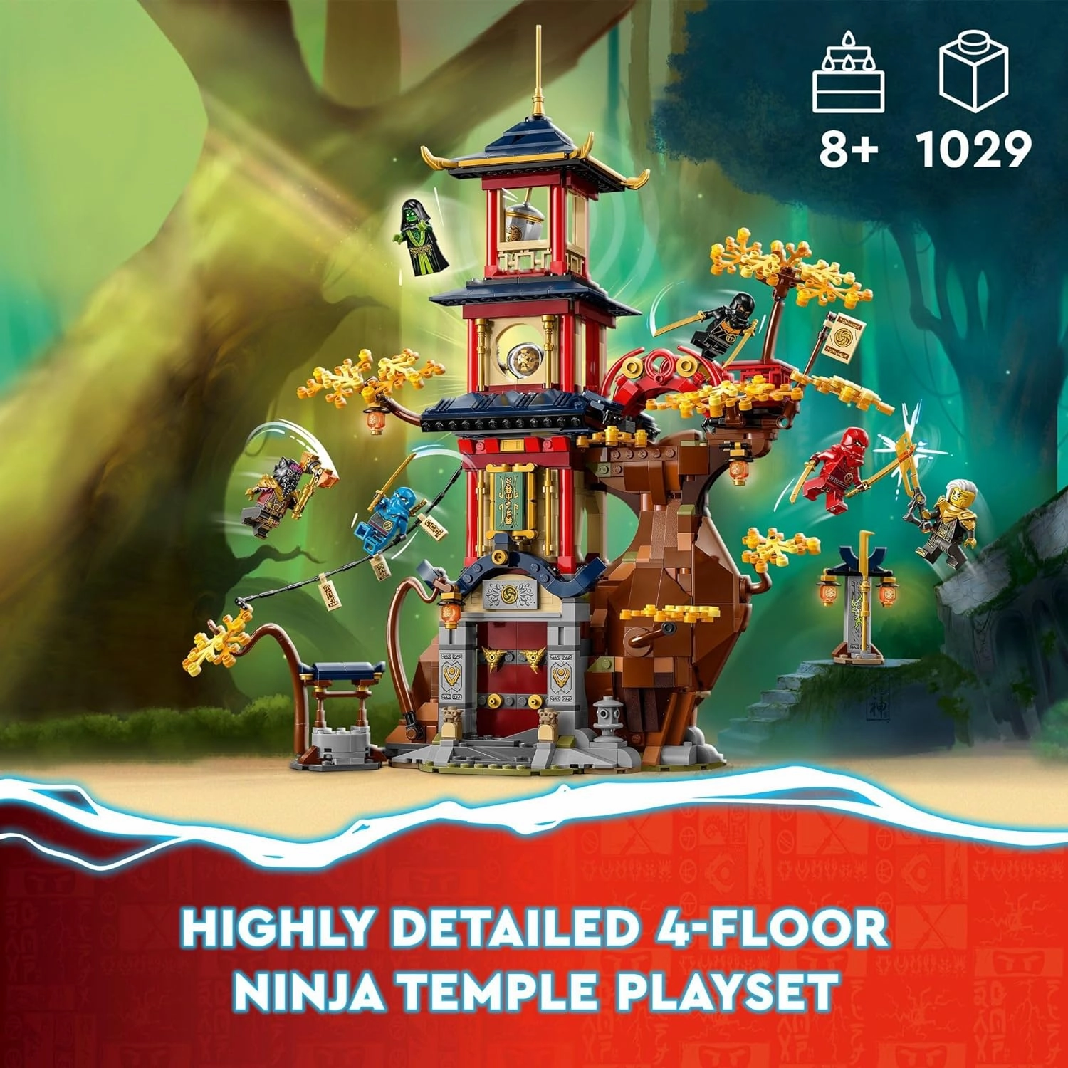 Lego 71795 - Ninjago Temple of the Dragon Energy Cores