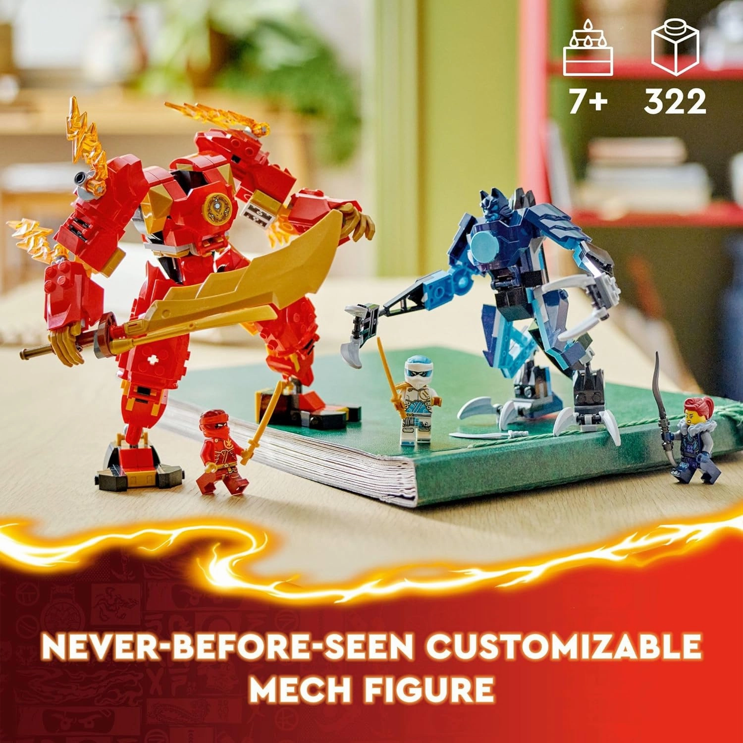 Lego 71808 - Ninjago Kai's Elemental Fire Mech