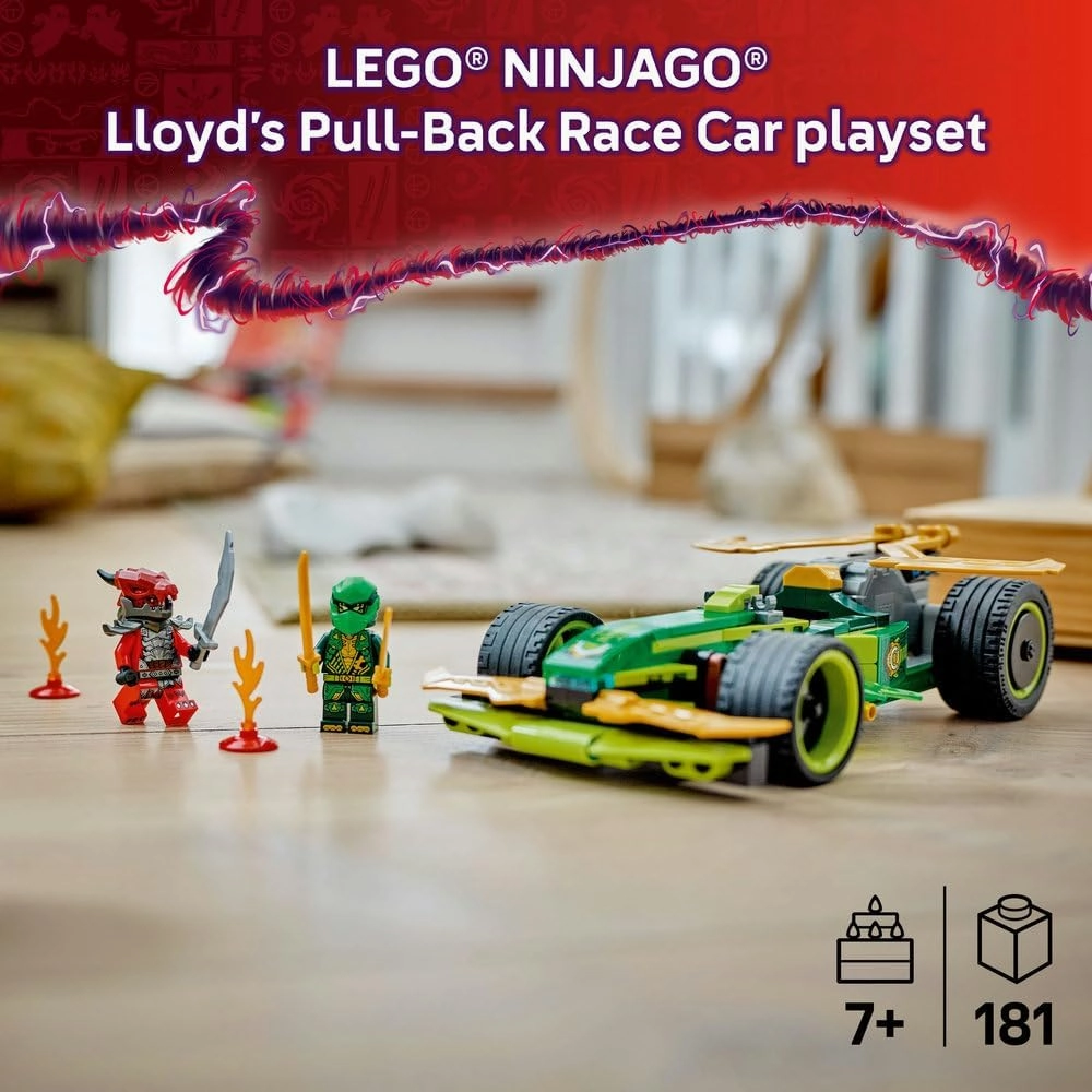 Lego 71828 - Ninjago Lloyd's Pull-Back Race Car