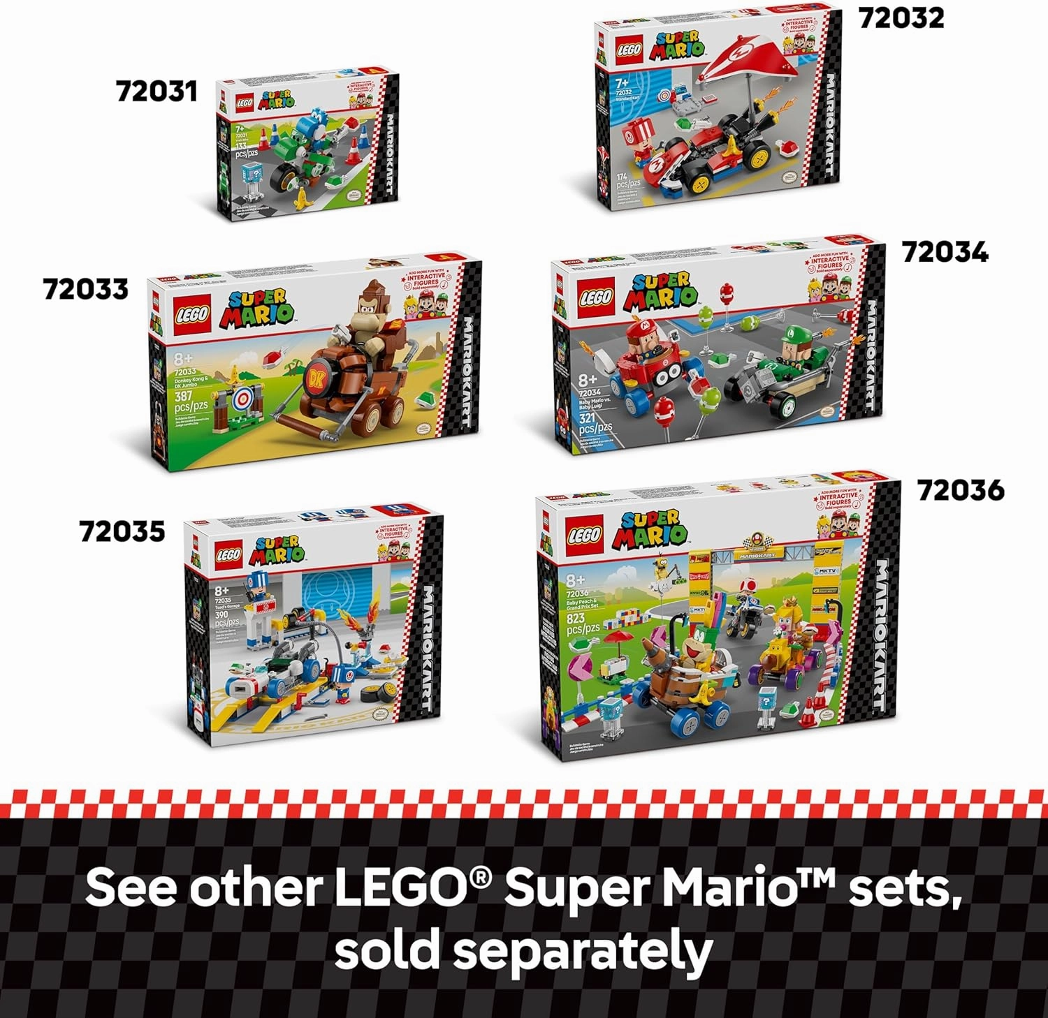 Lego 72031 - Super Mario Yoshi Bike