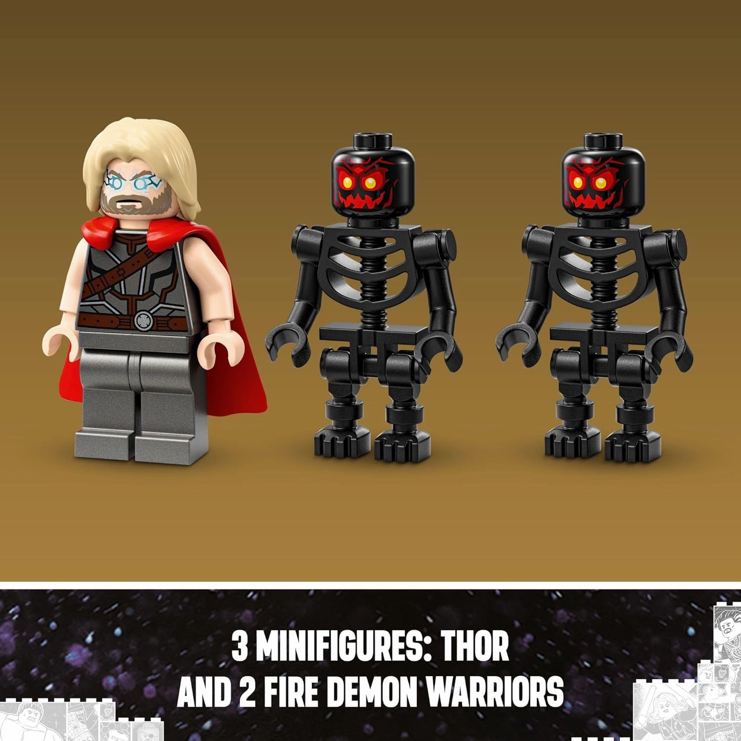 Lego 76289 - Marvel Thor vs. Surtur Construction Figure