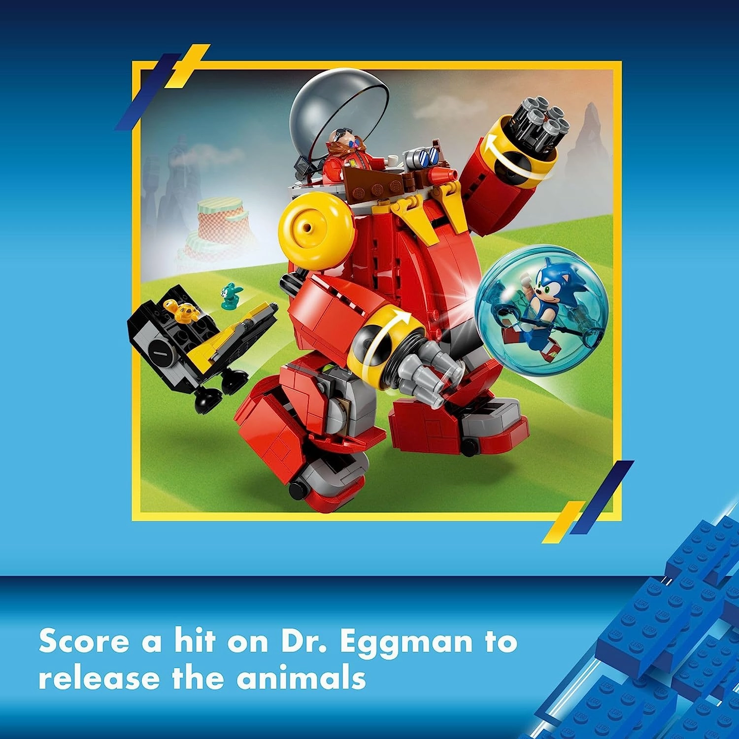 Lego 76993 - Sonic The Hedgehog Sonic vs. Dr. Eggmans Death Egg Robot