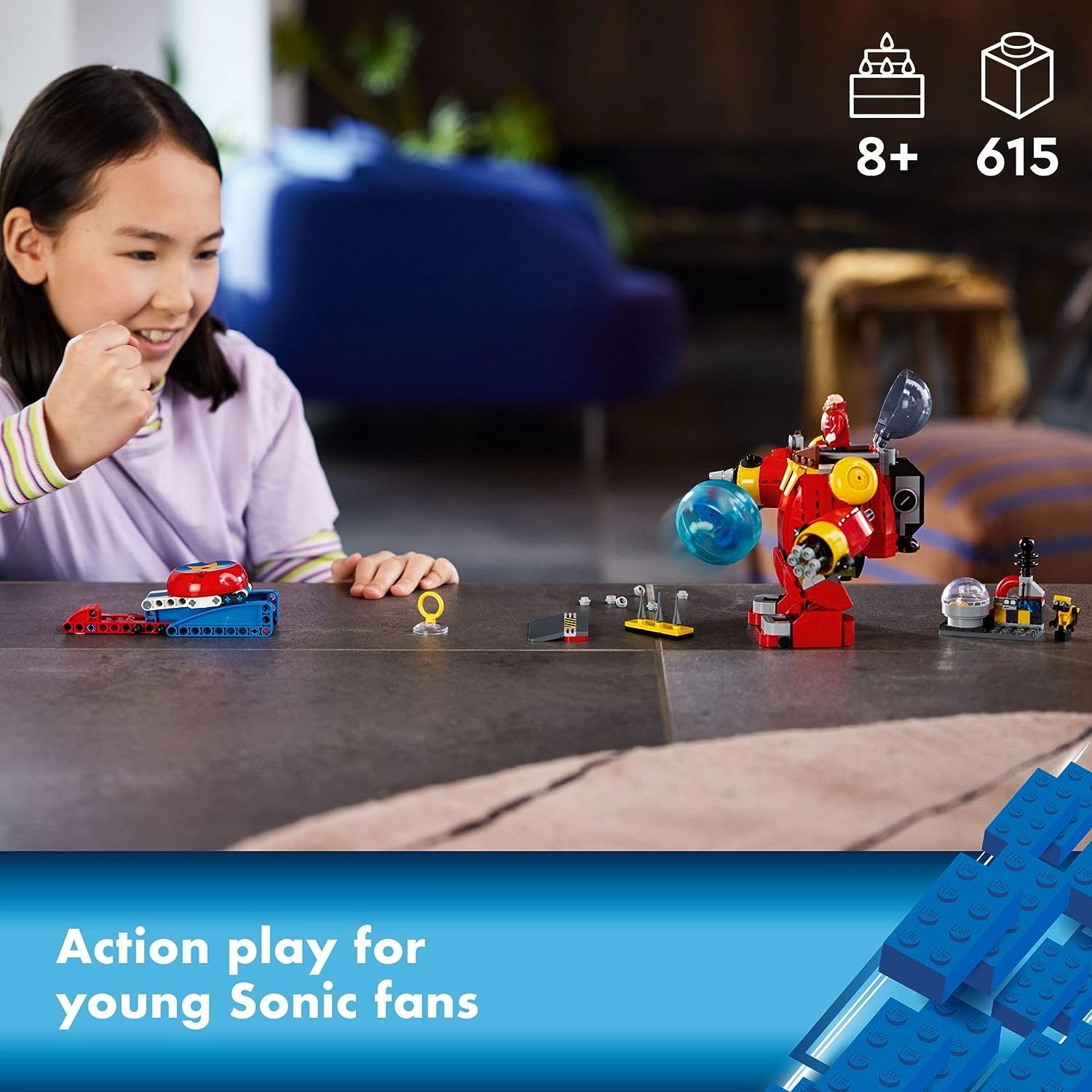Lego 76993 - Sonic The Hedgehog Sonic vs. Dr. Eggmans Death Egg Robot