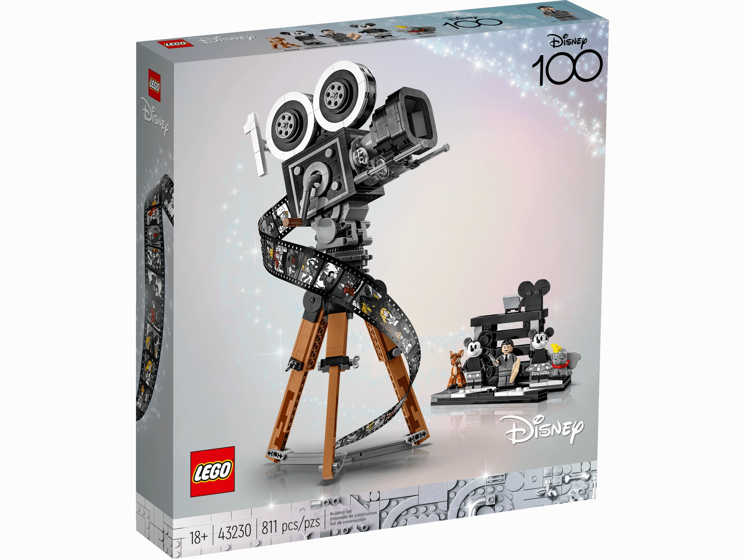 LEGO | Disney Walt Disney Tribute Camera 43230 Collectible Building Kit (811 Pieces)