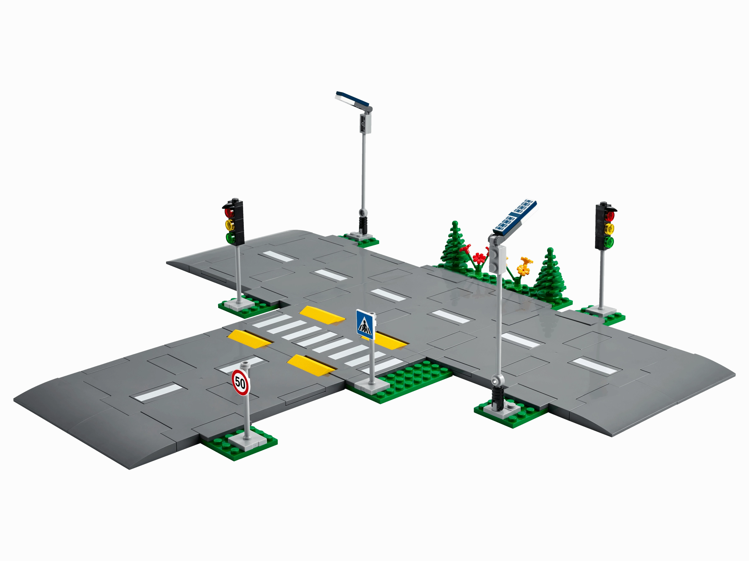 LEGO City Road Plates 60304 Building Kit - Create Your Own City (112 Pieces)