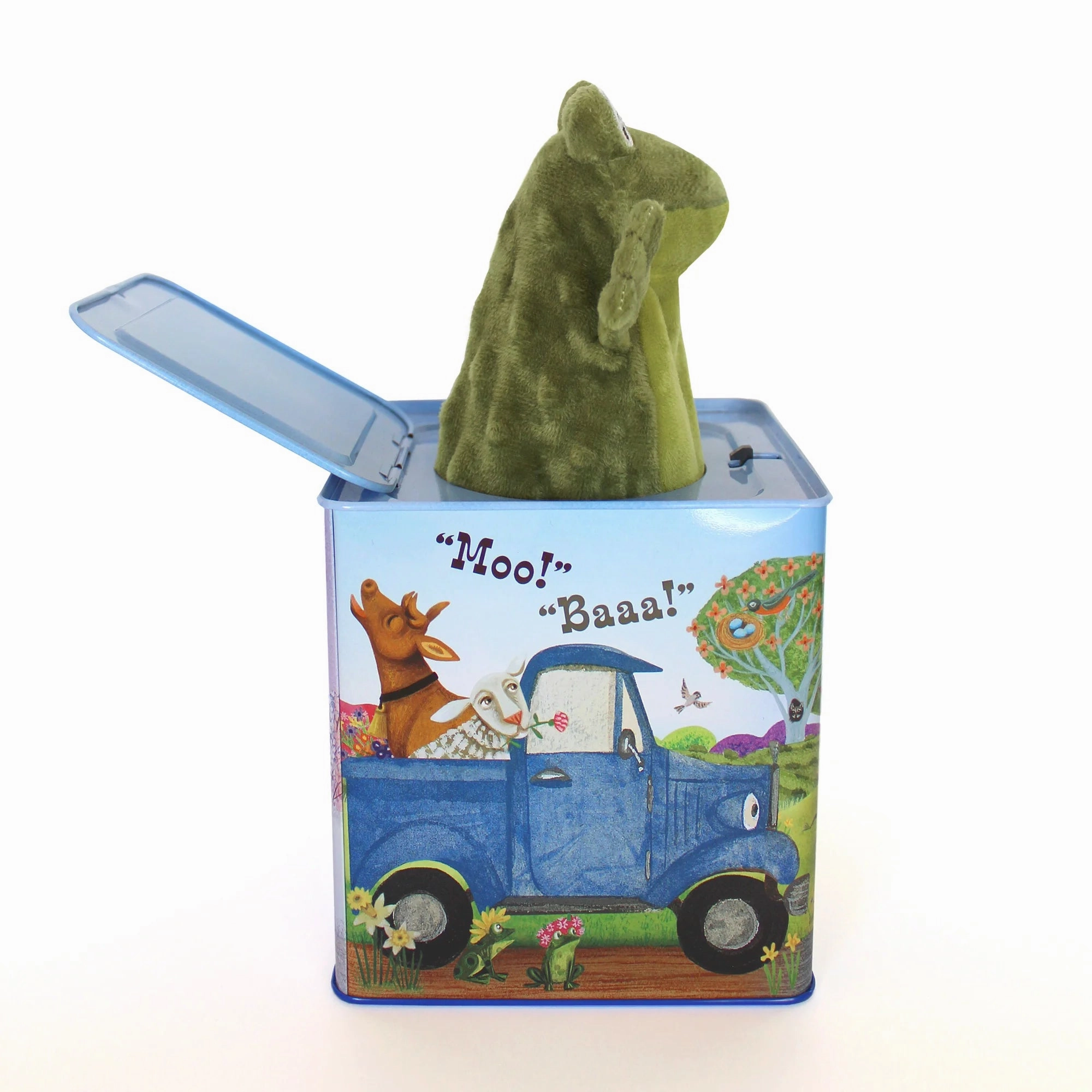 Little Blue Truck Jack-in-the-Box