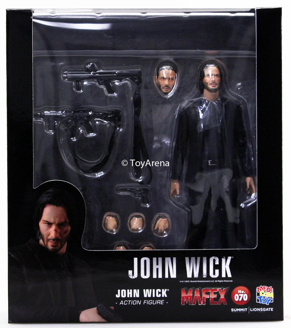 Mafex No. 070 John Wick Action Figure Medicom - Shelf Wear