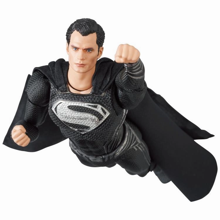 Mafex No. 174 Zack Snyder's Justice League Superman (Black Suit) Action Figure Medicom