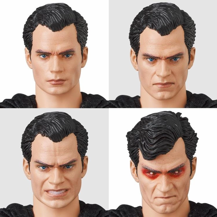 Mafex No. 174 Zack Snyder's Justice League Superman (Black Suit) Action Figure Medicom