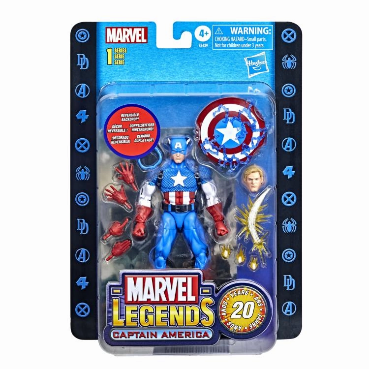 Marvel Legend 20th Anniversary Series Captain America Action Figure