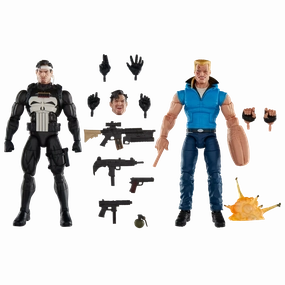 Marvel Legend The Punisher War Journal Punisher and Bushwacker Two-Pack Action Figure