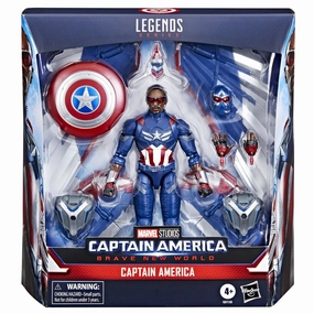 Marvel Legends Captain America Brave New World Captain America 6" Action Figure