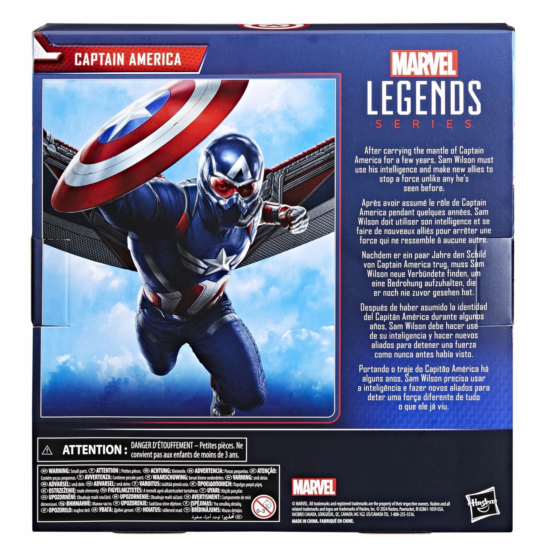 Marvel Legends Captain America Brave New World Captain America 6" Action Figure