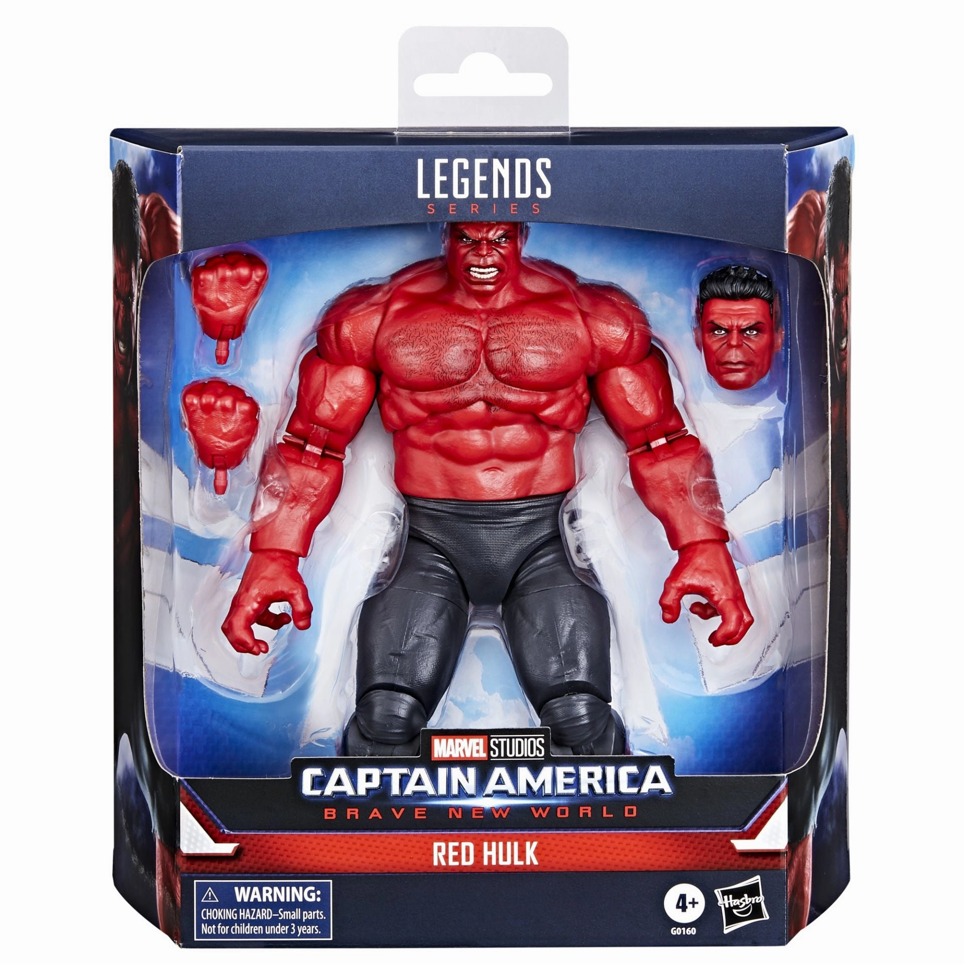 Marvel Legends Captain America Brave New World Red Hulk 6" Action Figure