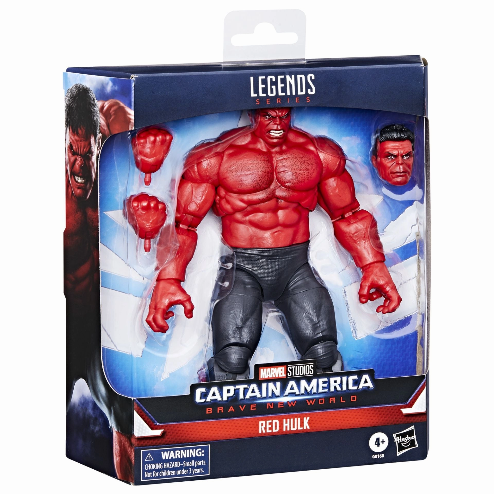 Marvel Legends Captain America Brave New World Red Hulk 6" Action Figure