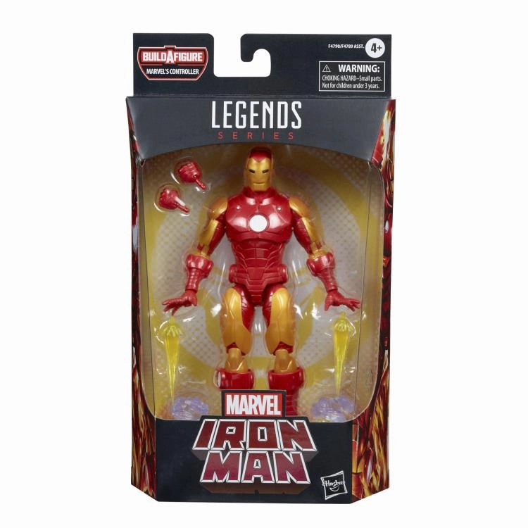 Marvel Legends Classic Iron Man Wave Iron Man Model 70 Armor (BAF Marvel's Controller) Action Figure
