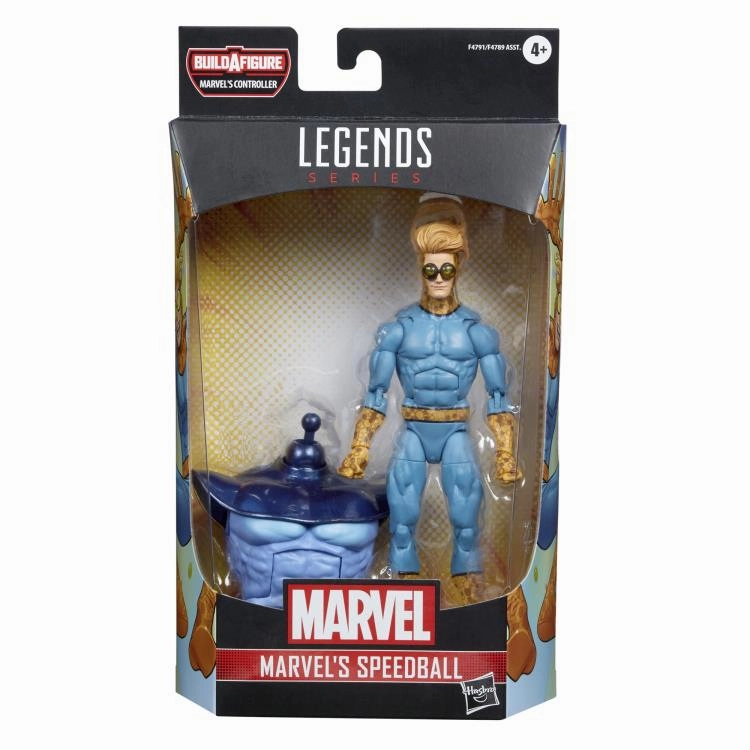 Marvel Legends Classic Iron Man Wave Marvel's Speedball (BAF Marvel's Controller) Action Figure