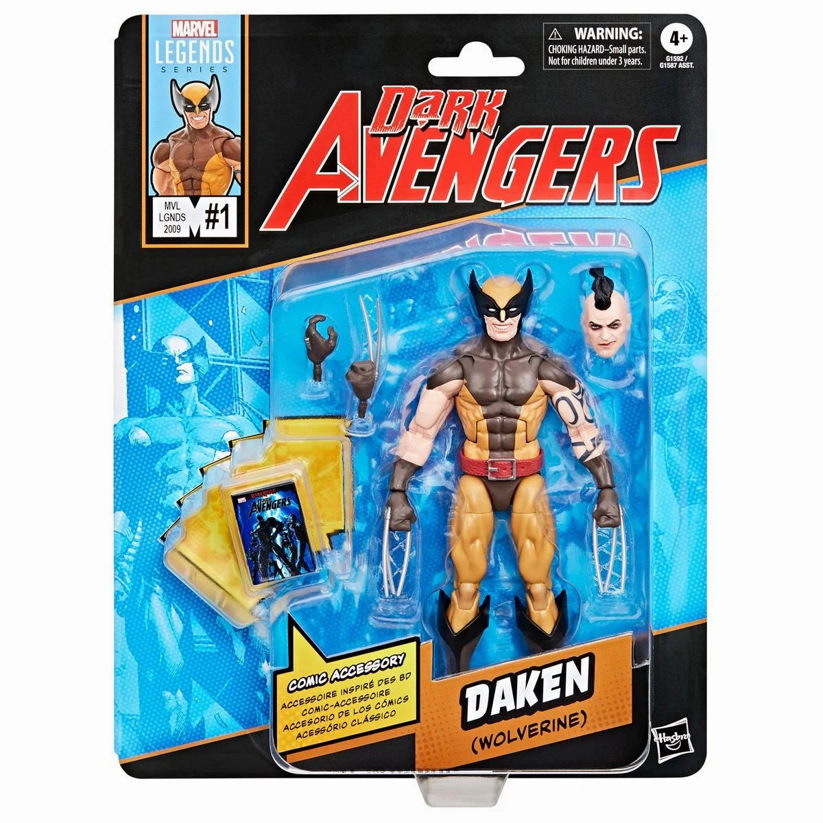 Marvel Legends Dark Avengers Daken (Wolverine) Comics Action Figure