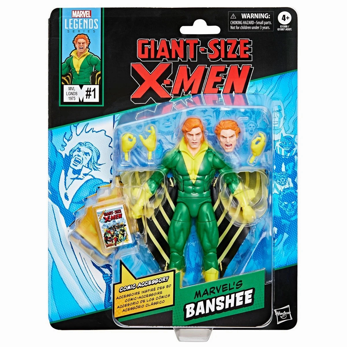 Marvel Legends Giant-Size X-Men Banshee Comics Action Figure