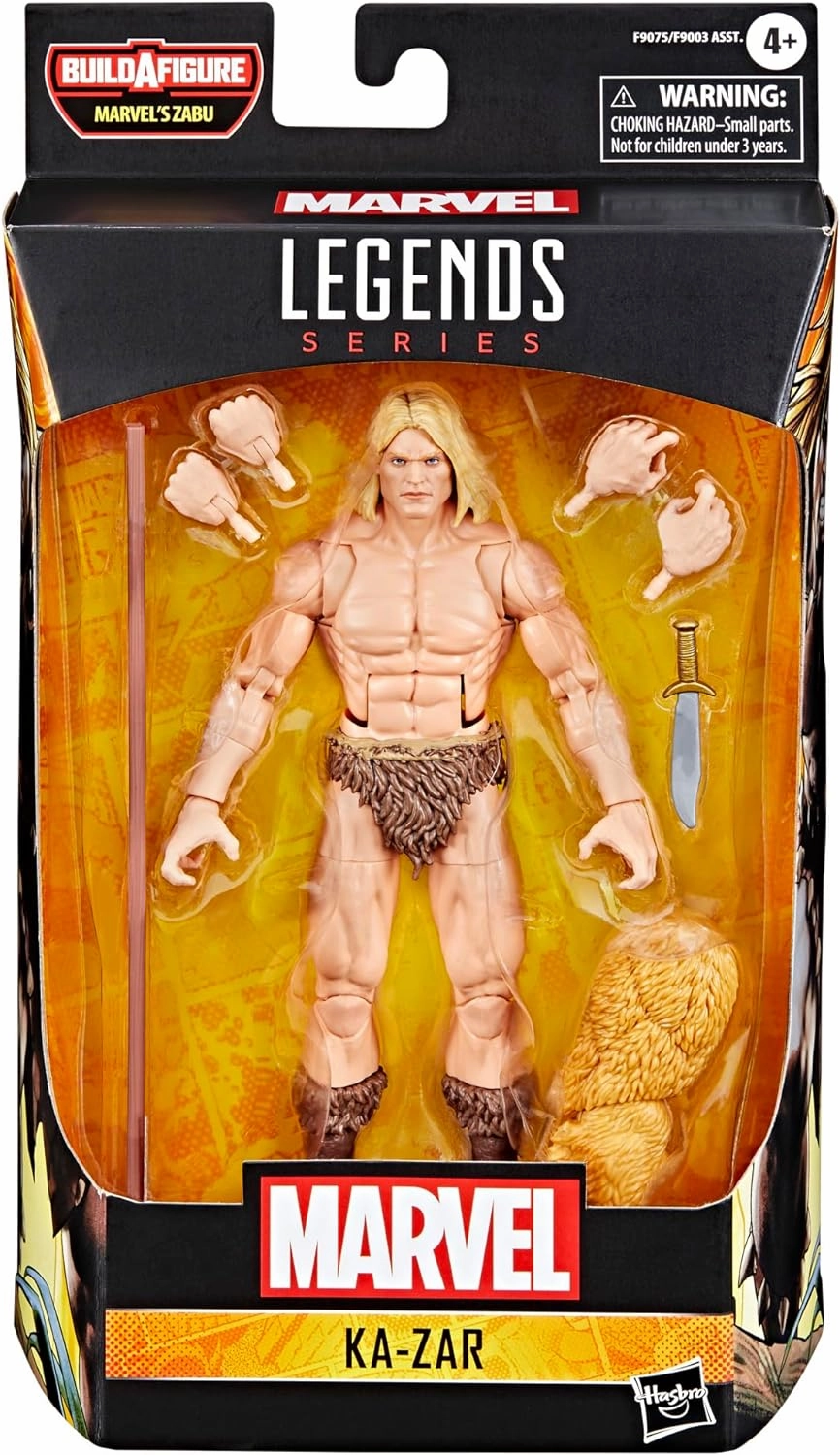 Marvel Legends Ka-Zar (Marvel's Zabu BAF) Action Figure