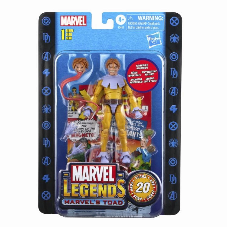 Marvel Legends Retro Series X-Men Marvel's Toad Action Figure