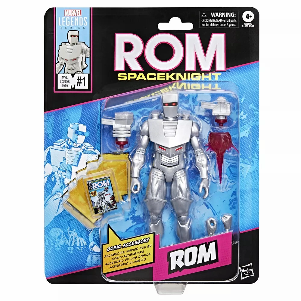 Marvel Legends Rom: Spaceknight #1 Comics Action Figure