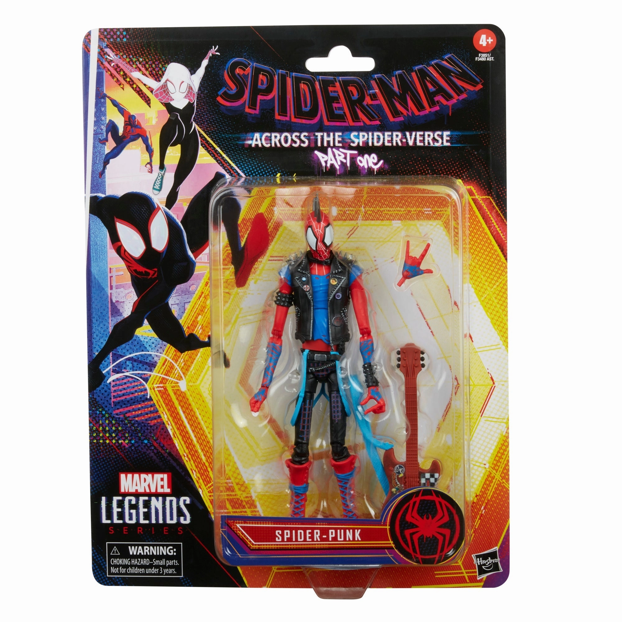 Marvel Legends Spider-Man: Across the Spider-Verse Part One Spider-Punk Action Figure