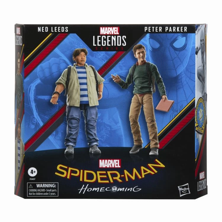 Marvel Legends Spider-Man: Homecoming Peter Parker & Ned Leeds Two-Pack Action Figure
