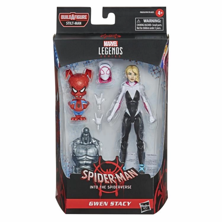 Marvel Legends Spider-Man into the Spider-Verse Wave BAF Stilt-Man Set of 6