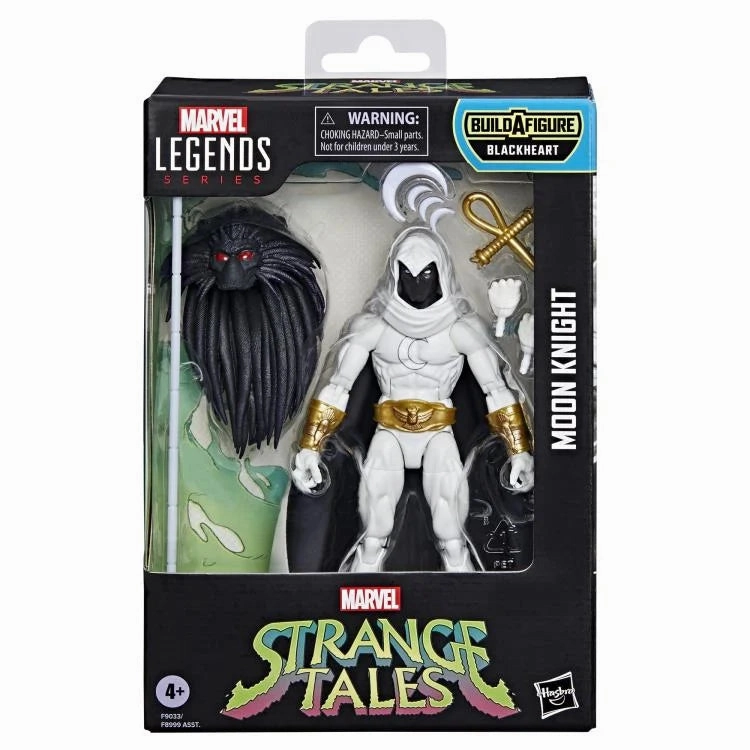 Marvel Legends Strange Tales Wave Moon Knight (BAF Blackheart) Action Figure