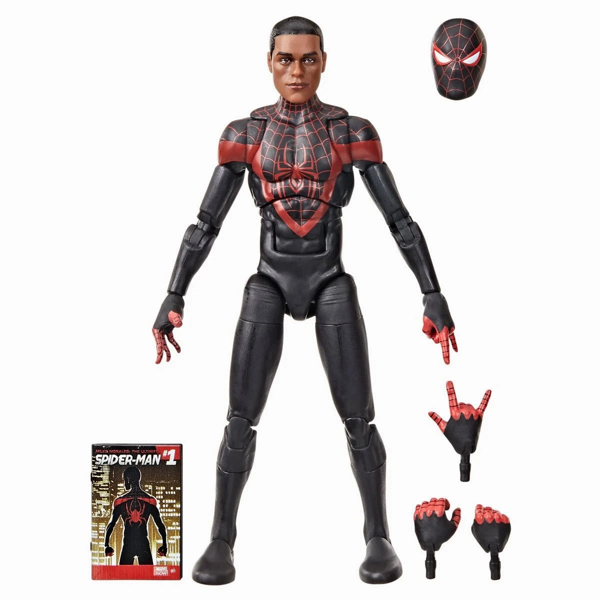 Marvel Legends Ultimate Spider-Man Miles Morales Comics Action Figure