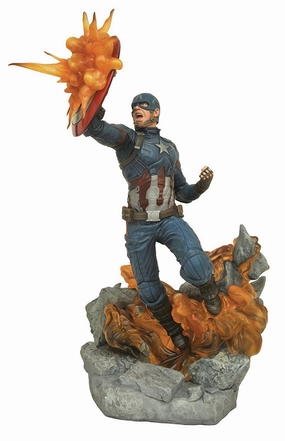 Marvel Milestones Civil War Movie Captain America Resin Figure Statue