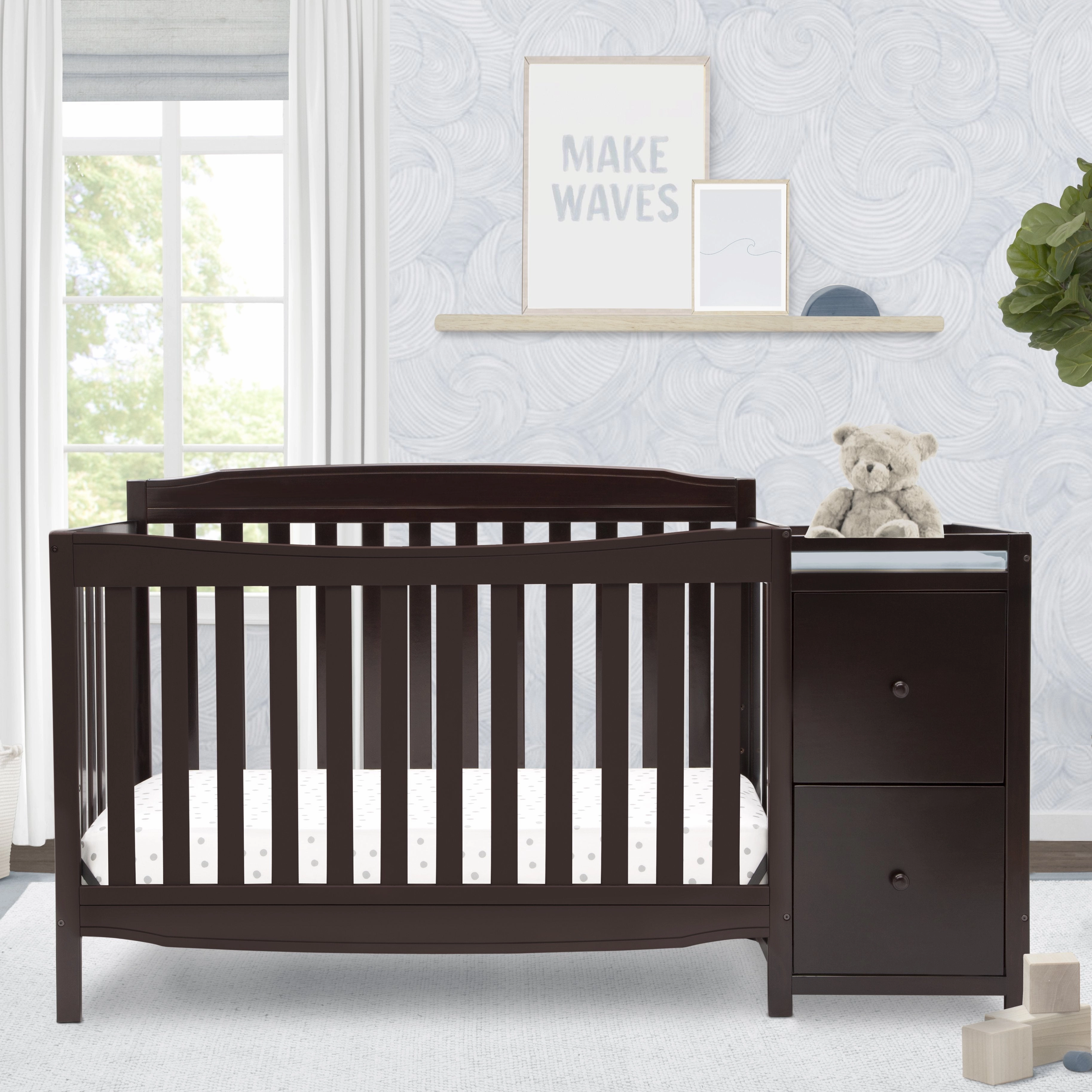 Mason Convertible 6-in-1 Crib and Changer