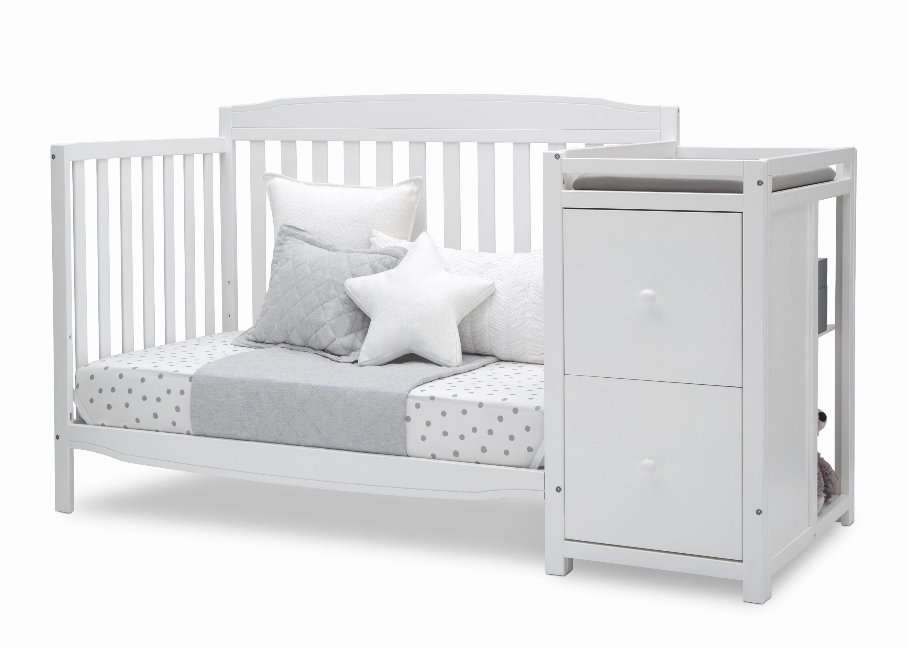 Mason Convertible 6-in-1 Crib and Changer