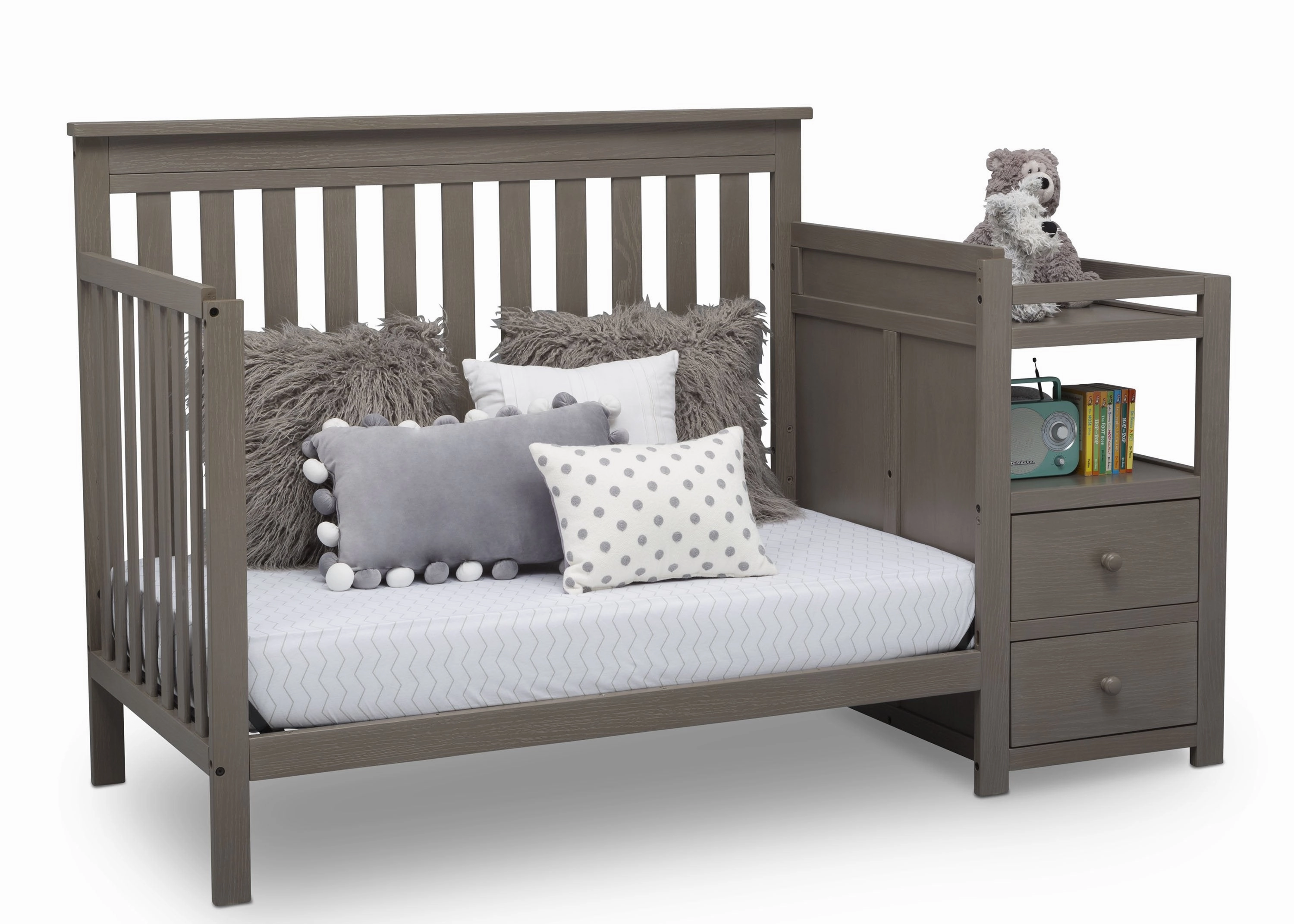 Mason Convertible Baby Crib N Changer