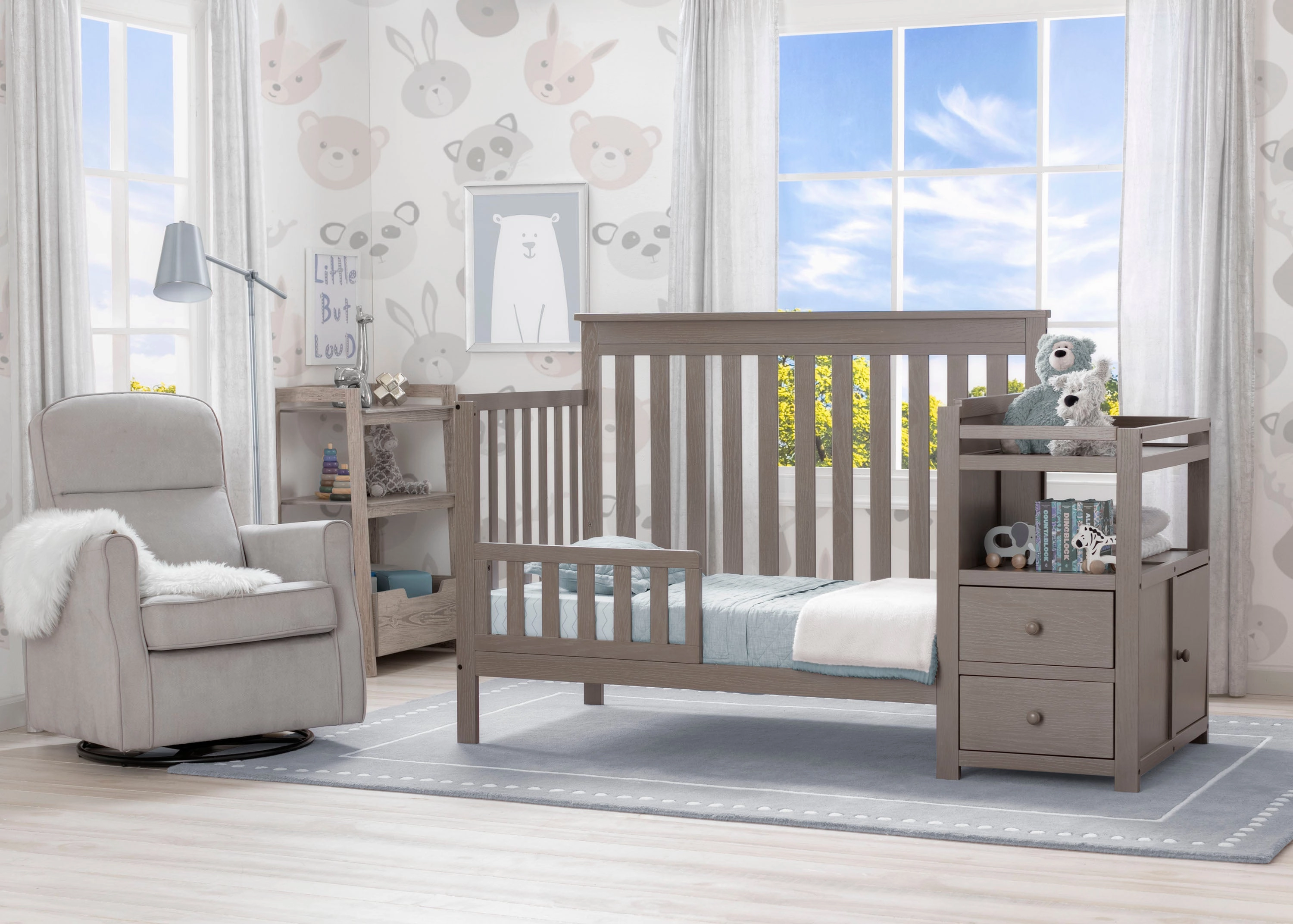 Mason Convertible Baby Crib N Changer