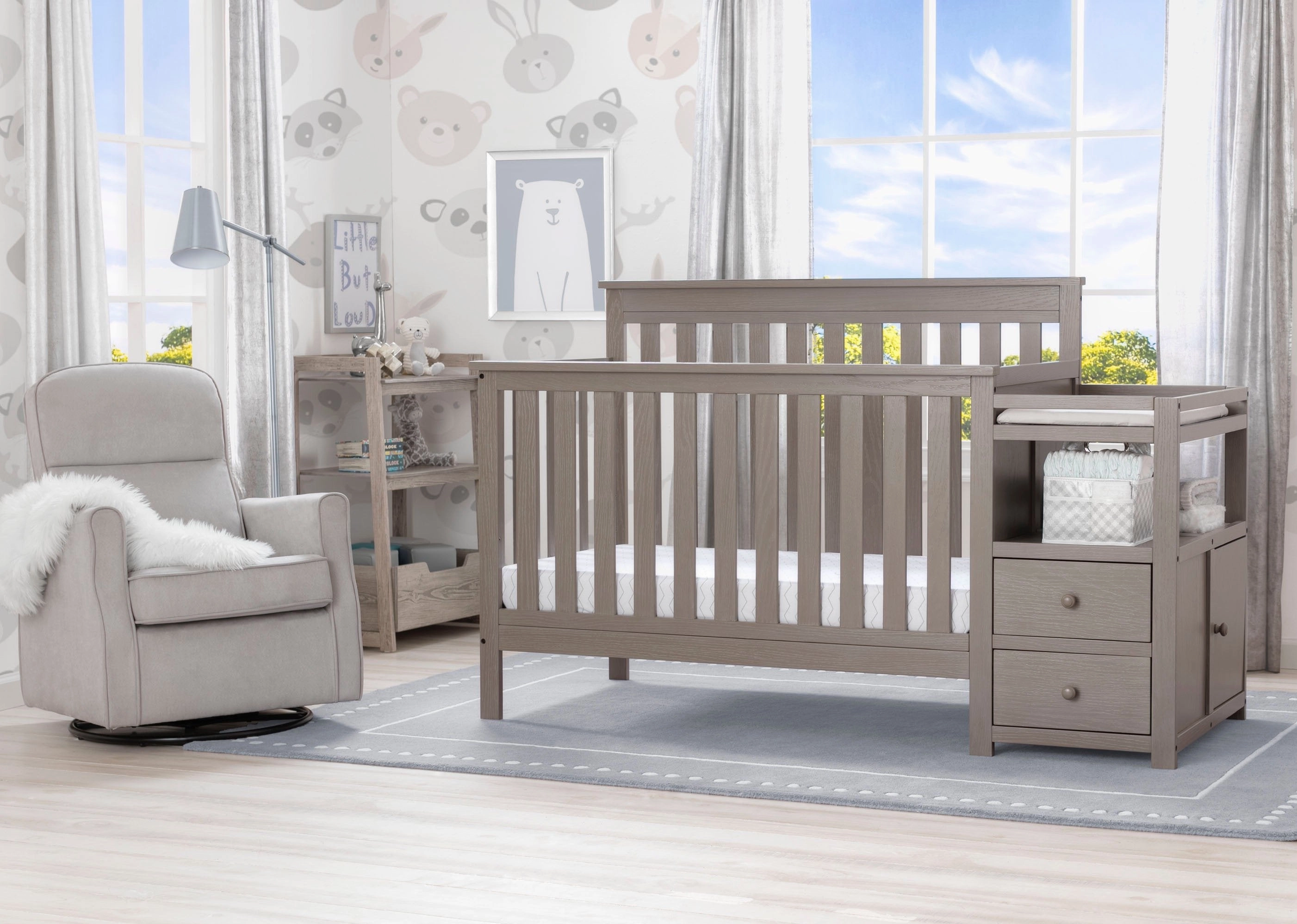 Mason Convertible Baby Crib N Changer