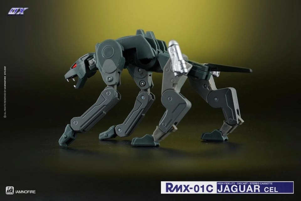 Mastermind Creations Ocular Max RMX-01C Jaguar Cel & Cage Set - Reissue