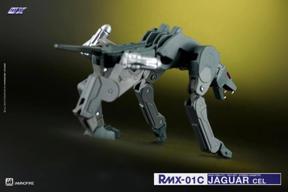 Mastermind Creations Ocular Max RMX-01C Jaguar Cel & Cage Set - Reissue