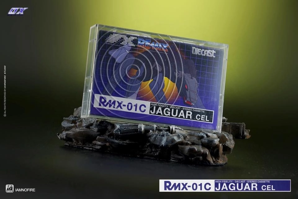 Mastermind Creations Ocular Max RMX-01C Jaguar Cel & Cage Set - Reissue