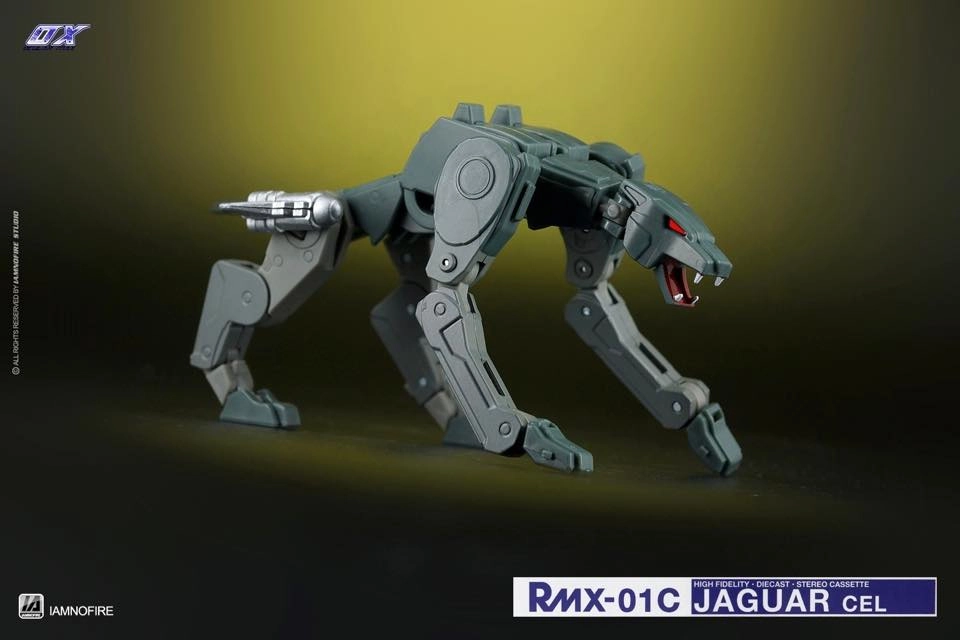 Mastermind Creations Ocular Max RMX-01C Jaguar Cel & Cage Set - Reissue