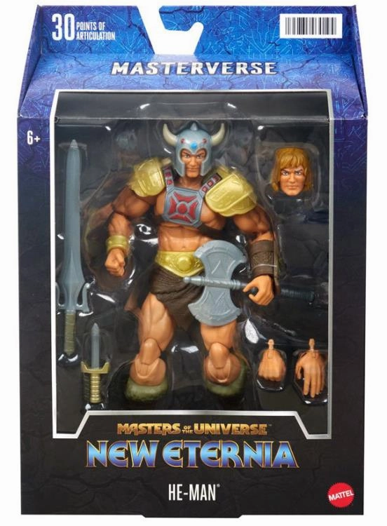 Mattel Master of the Universe: New Eternia Masterverse He-Man (Viking) Action Figure