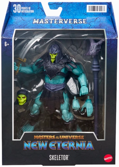 Mattel Master of the Universe: New Eternia Masterverse Skeletor (Barbarian) Action Figure