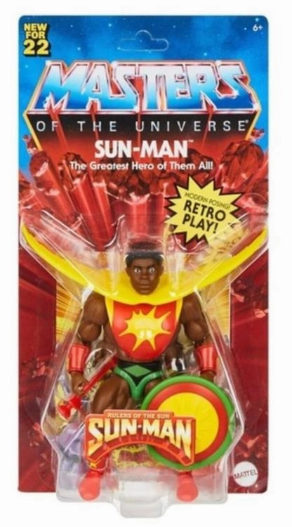 Mattel Master of the Universe Origins Sun-Man Action Figure