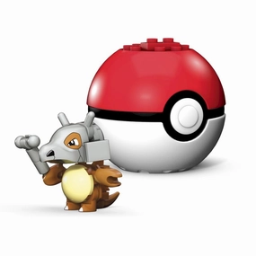 Mega Construx Pokemon Buildable Cubone Figure & Poke Ball