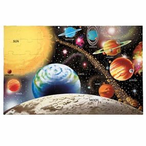 Melissa & Doug Solar System Floor Puzzle - 48 PC