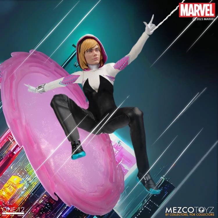 Mezco Toyz ONE:12 Collective Ghost Spider (Spider-Gwen) Action Figure