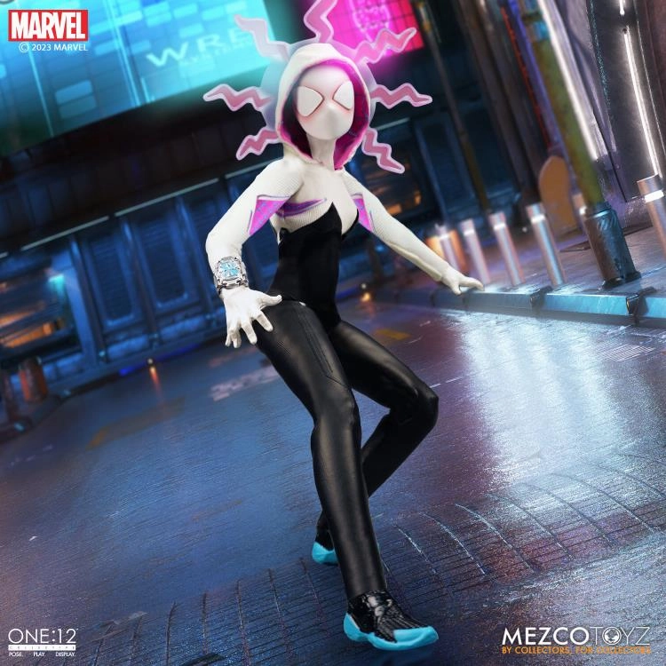 Mezco Toyz ONE:12 Collective Ghost Spider (Spider-Gwen) Action Figure