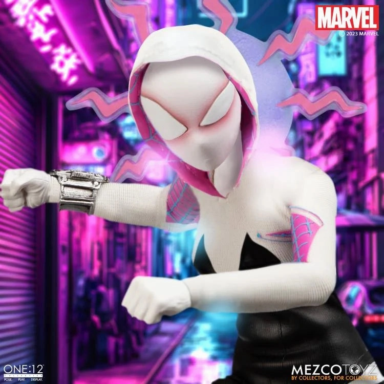 Mezco Toyz ONE:12 Collective Ghost Spider (Spider-Gwen) Action Figure